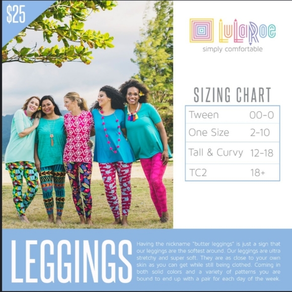 LuLaRoe Leggings - Picture 3 of 4